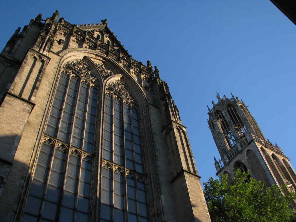 De Domkerk en Domtoren in Utrecht